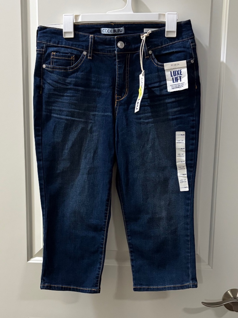 Code Bleu Denim Capris